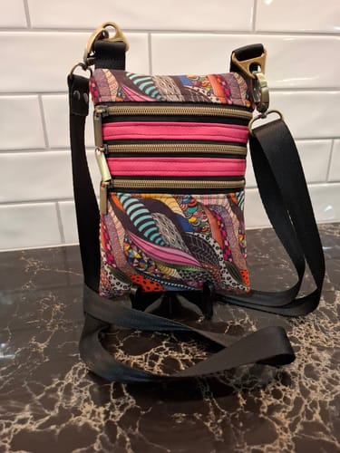 Customer photo review of Triple Trooper Bag Pattern