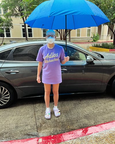 Customer photo review of Adios Bitchachos Tee