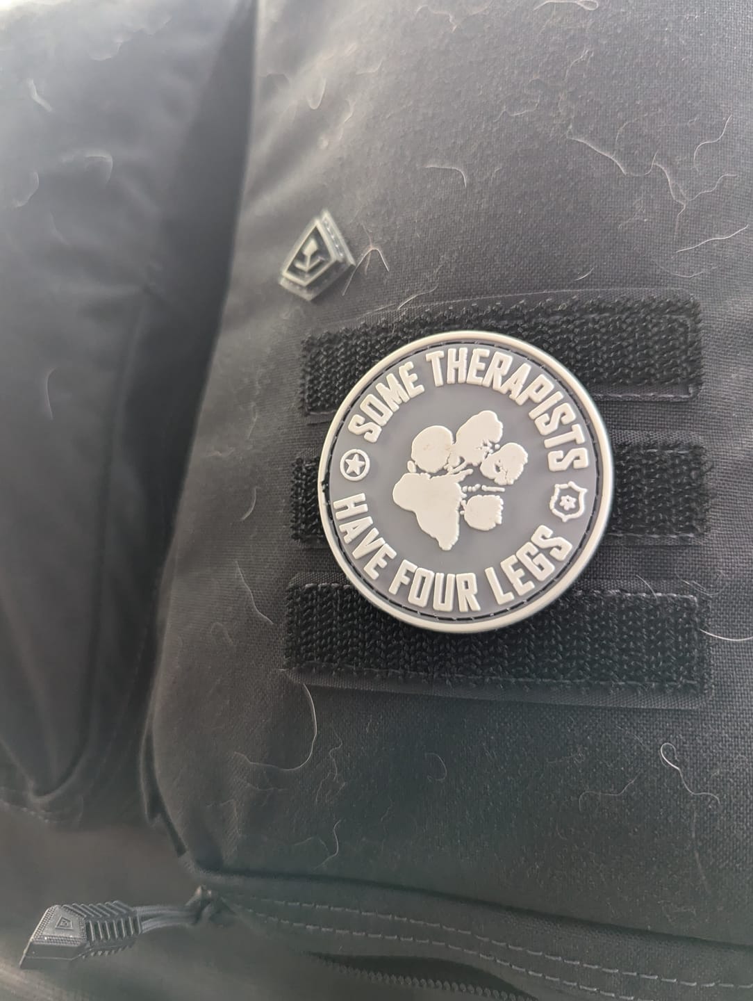 Customer photo review of Some Therapist Velcro Patch