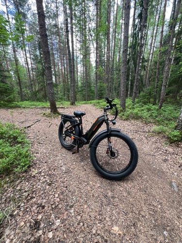 Customer photo review of Lankeleisi MG600 Plus 1000W Bafang Motor 26" Fat Bike All Terrain SUV E-Bike 48V 20Ah Samsung Battery [Pre-Order]