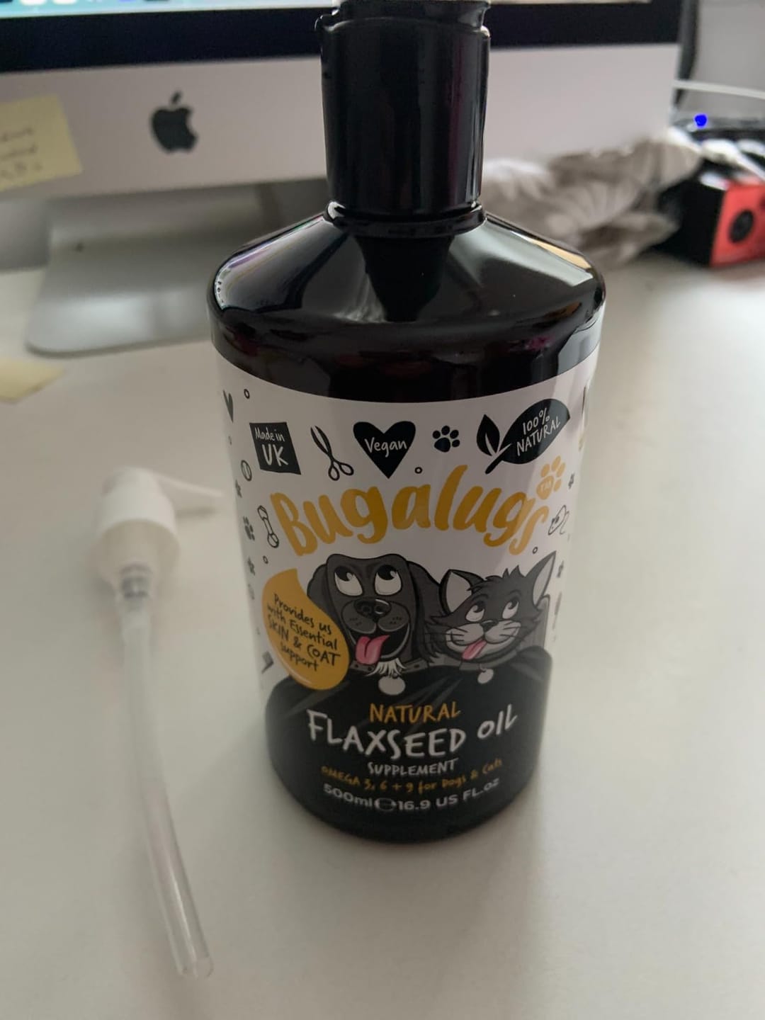 Customer photo review of Flaxseed Oil