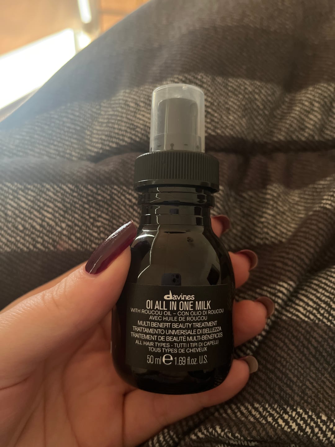 Customer photo review of Milk Oi All In One Davines