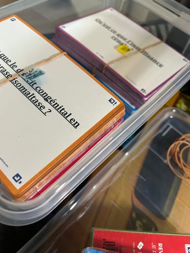 Avis photo d'un client sur Flashcards FLASH 2.0 OXFORD # 80 cartes 10,5 x 14,8 cm - uni blanc