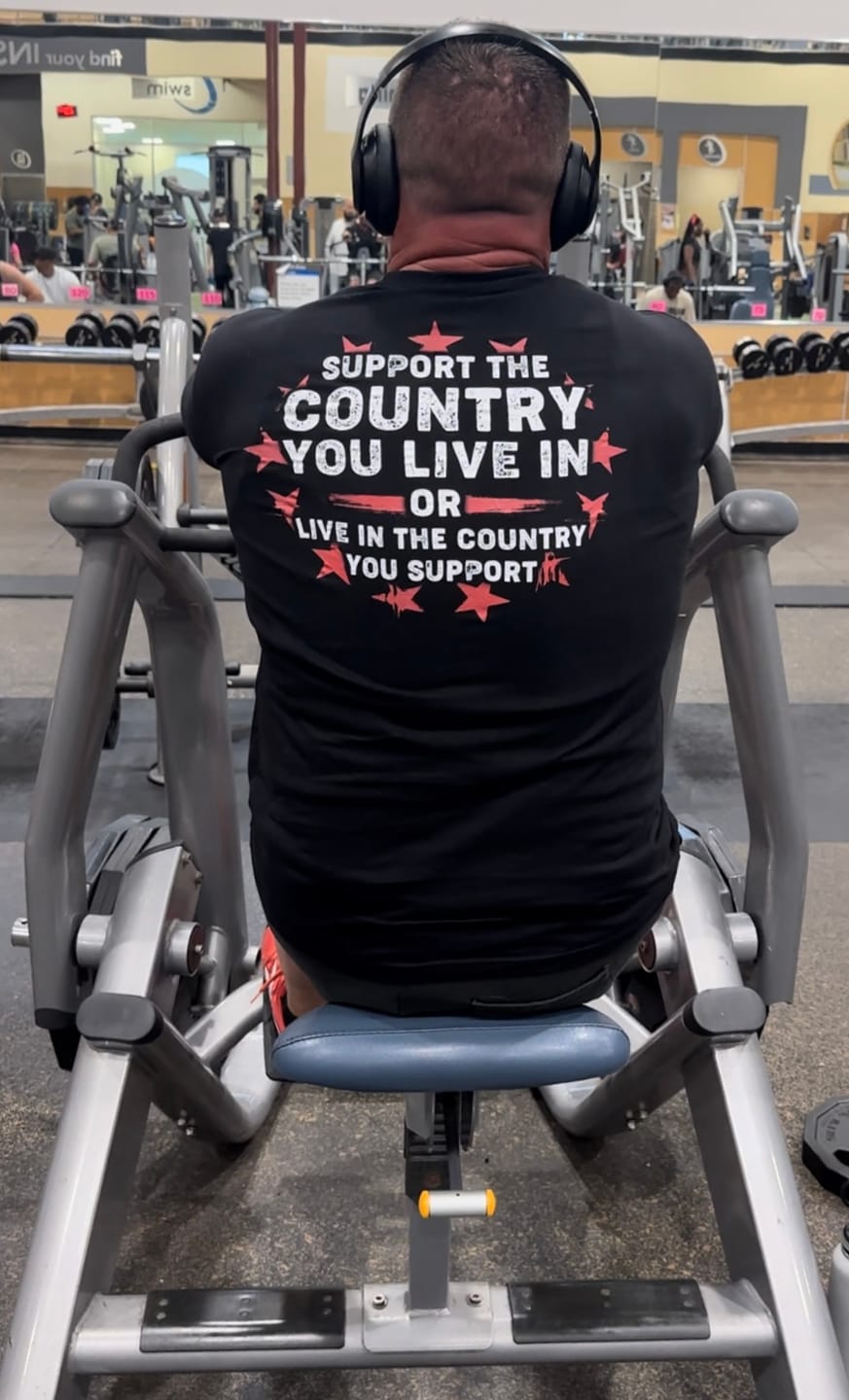 Customer photo review of Support The Country You Live In