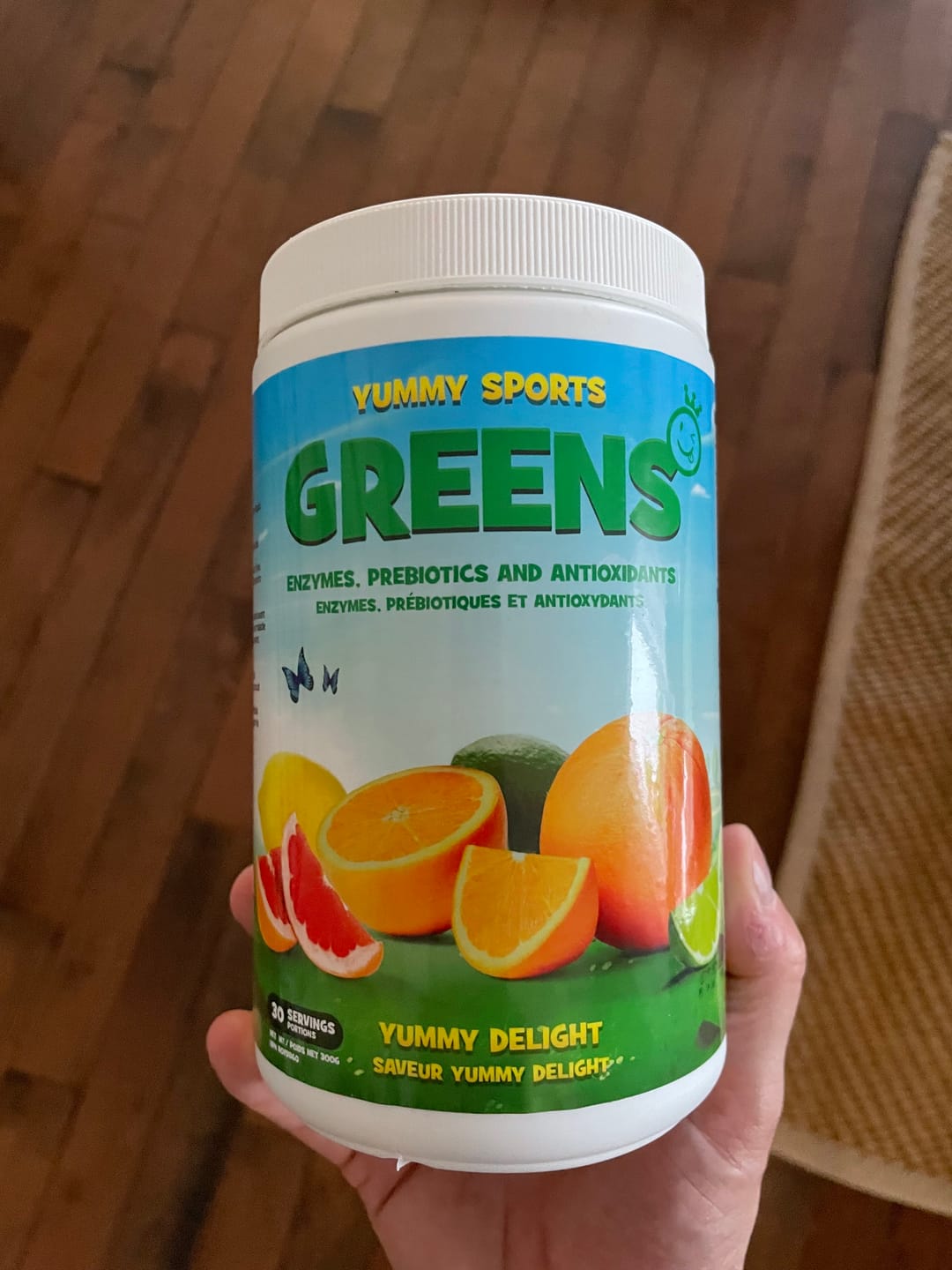 Customer photo review of Yummy Sports - Greens - 300g