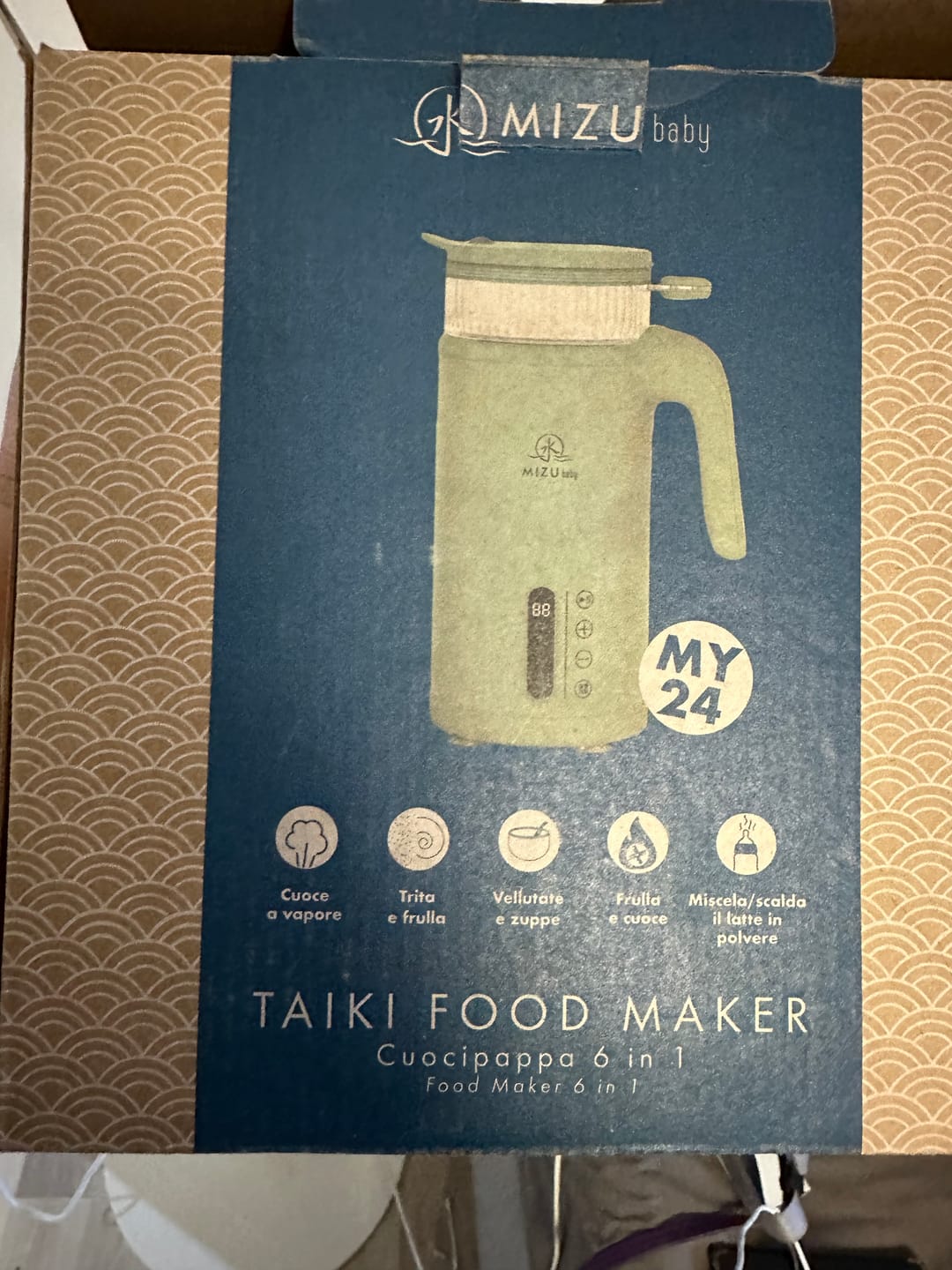 Customer photo review of CONFEZIONE DANNEGGIATA -  Taiki Food Maker - Cuocipappa