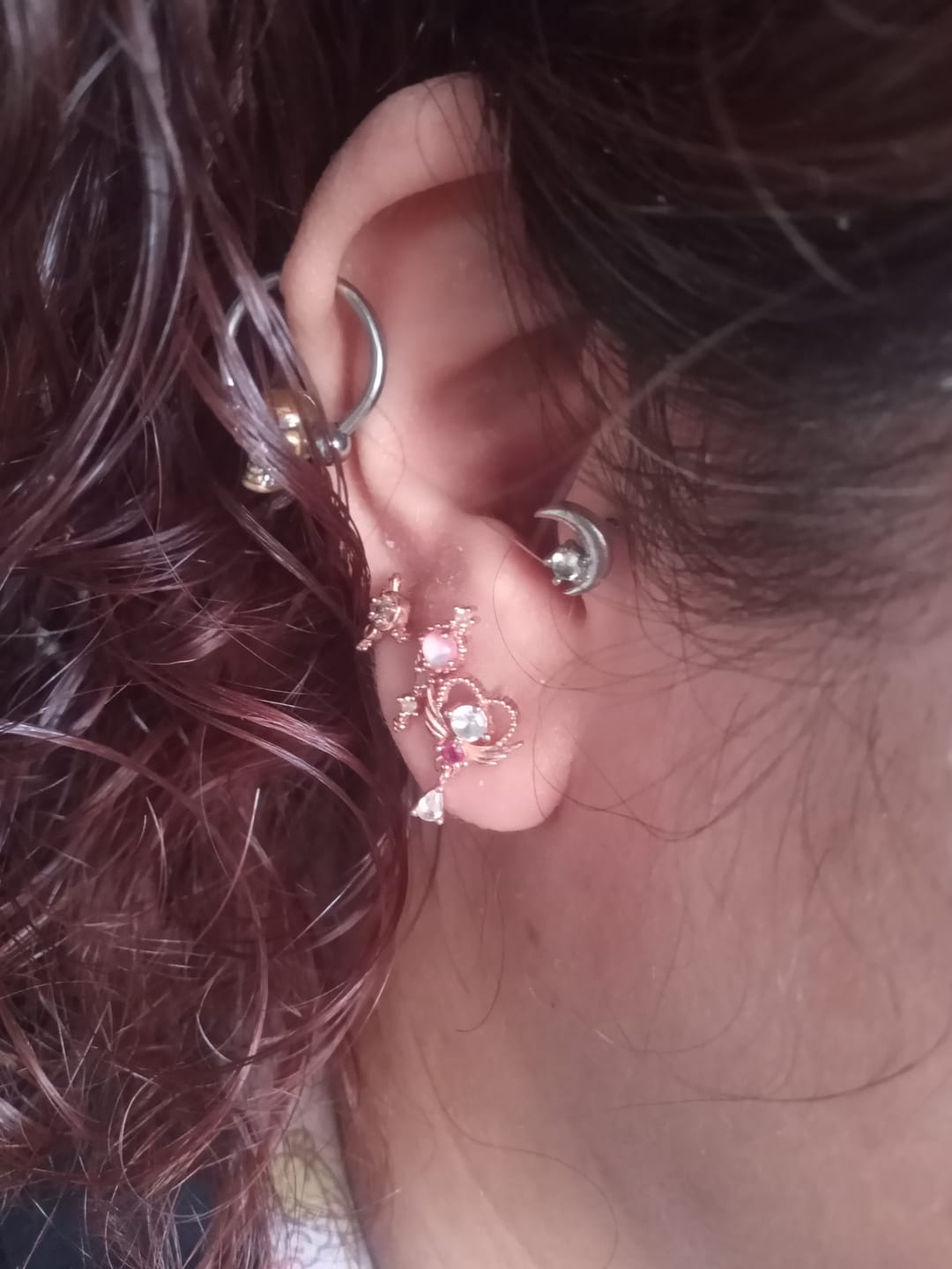 Customer photo review of Piercing Sailor Moon