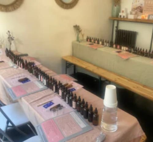 Customer photo review of Natural Perfume & Scent Creation Workshop, SHOREDITCH LONDON - £55
