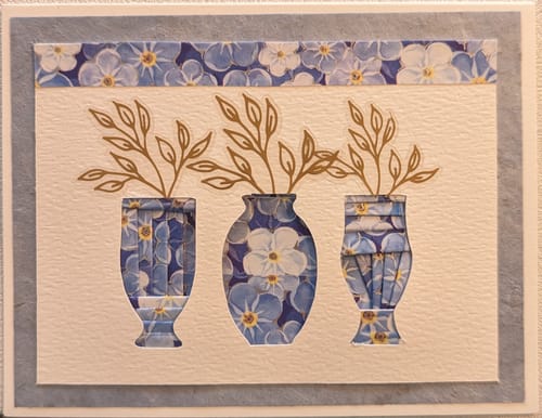 Customer photo review of BGM Masking Tape - The Sea Of Blue Flowers