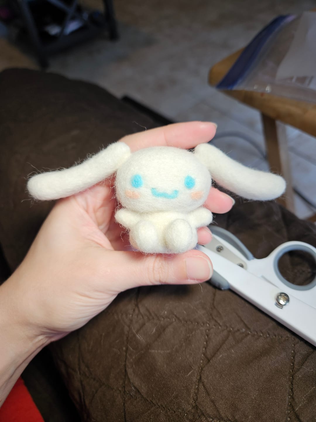 Customer photo review of Core Wool Batting - You Choose Amount