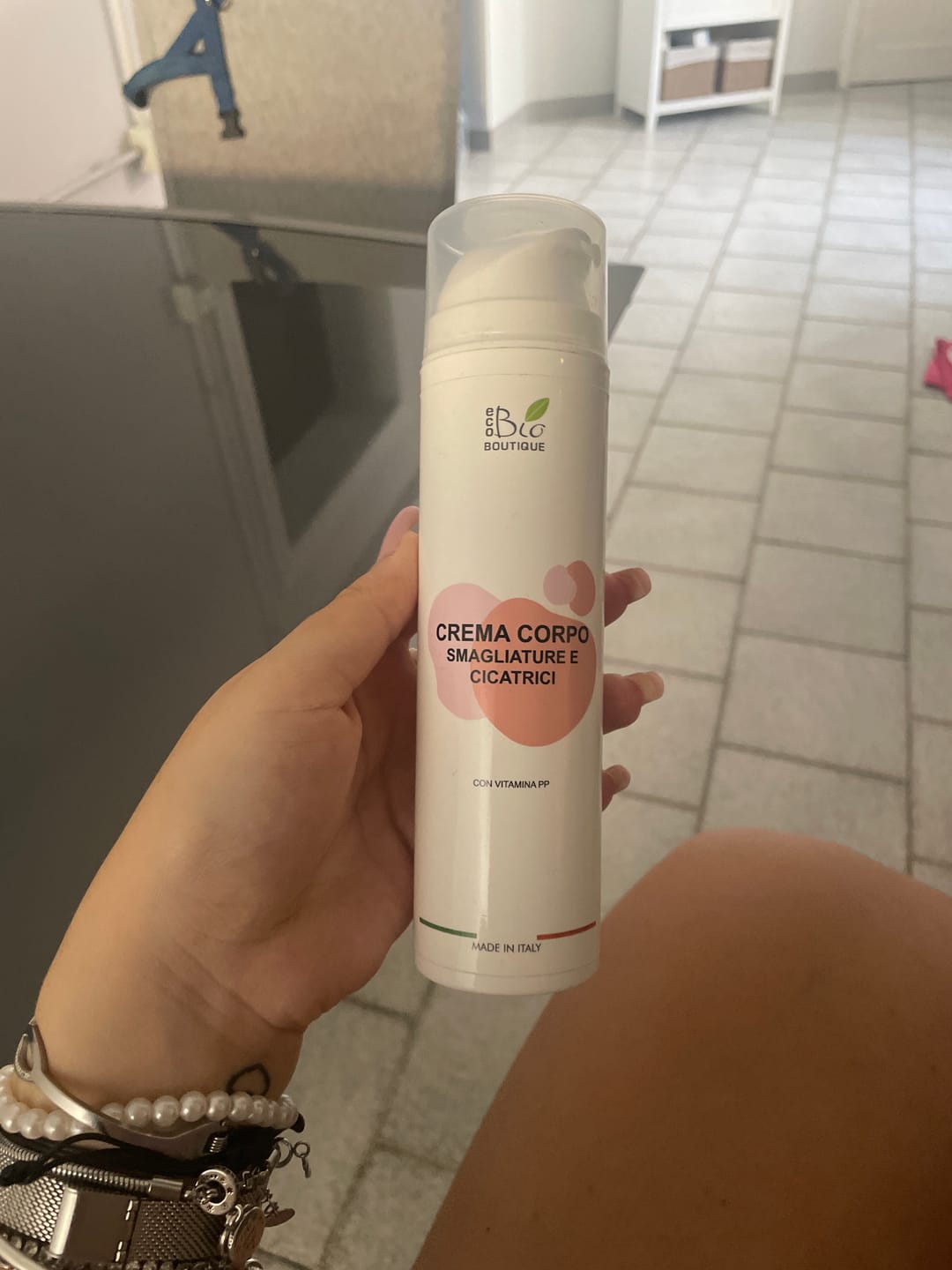 Customer photo review of Crema Corpo Smagliature e Cicatrici