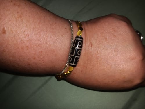 Customer photo review of Tibetan Bracelet of Protection