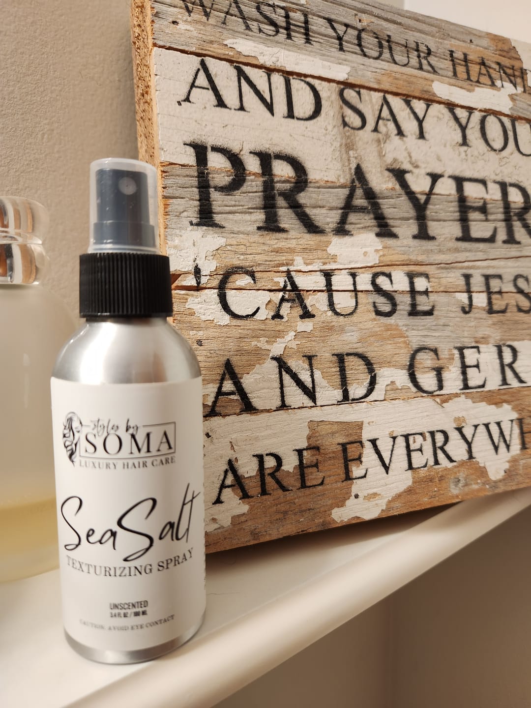 Customer photo review of SEA SALT Texturizing Spray