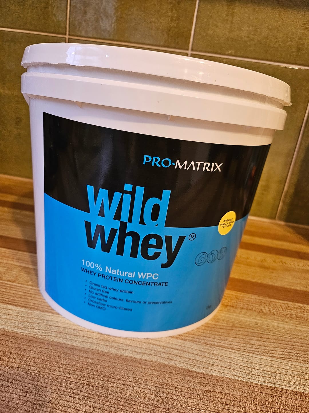 Customer photo review of 2kg VANILLA, Concentrate WILD WHEY