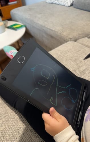 Customer photo review of LCD Writing & Drawing Pad