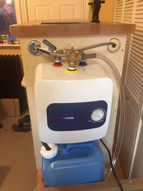 Customer photo review of Thermomate 1.3 Gallon Electric Point of Use Water Heater - 120V