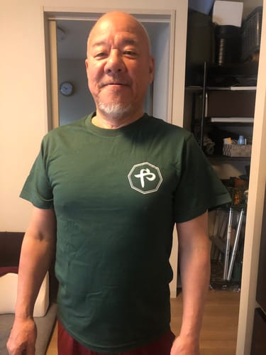 Customer photo review of 商店風－家族みんなで！商店Ｔシャツメンズサイズ