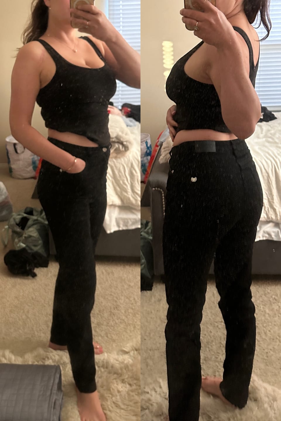 Customer photo review of Golden High-Rise Skinny Jean  #FlatteringFit