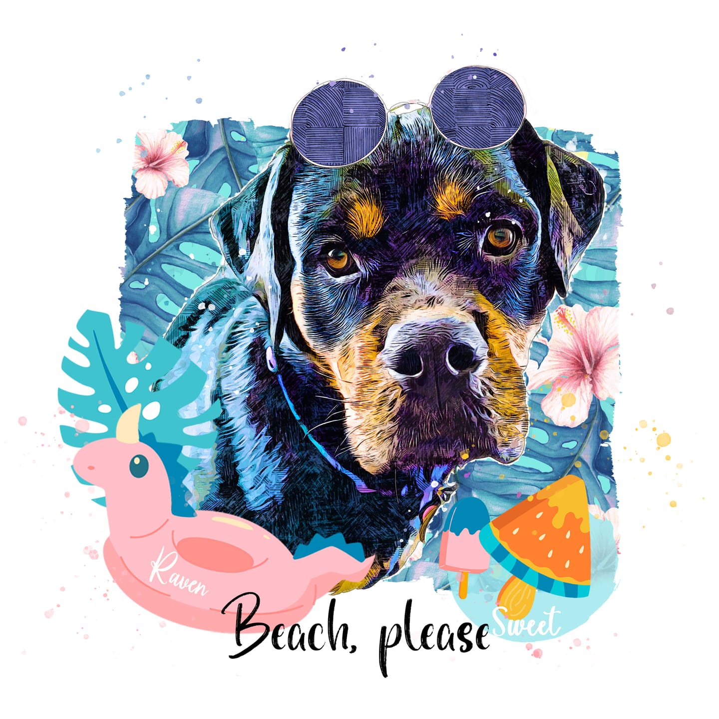 Customer photo review of Pet Pop Art - Summer 2024 (SC)