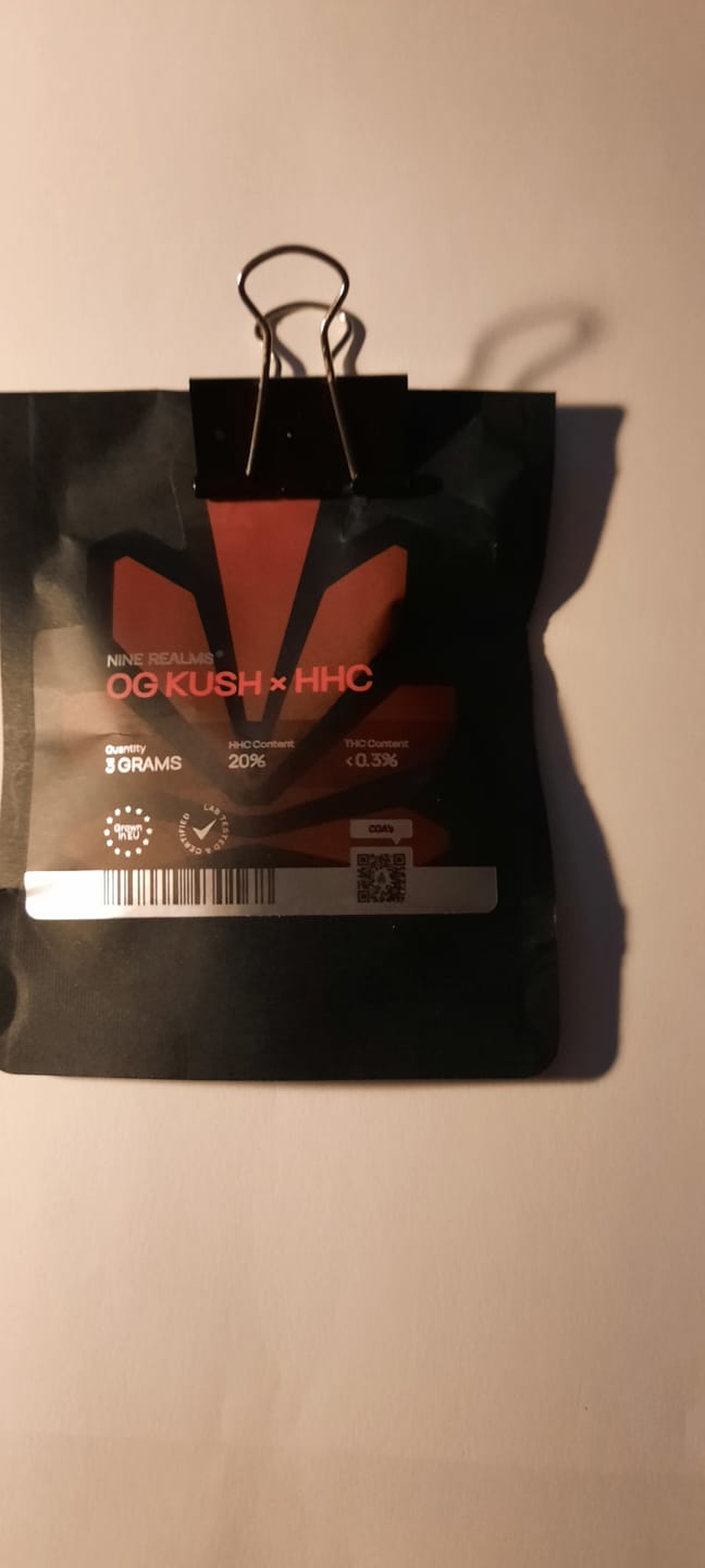 Customer photo review of OG KUSH X 20% HHC