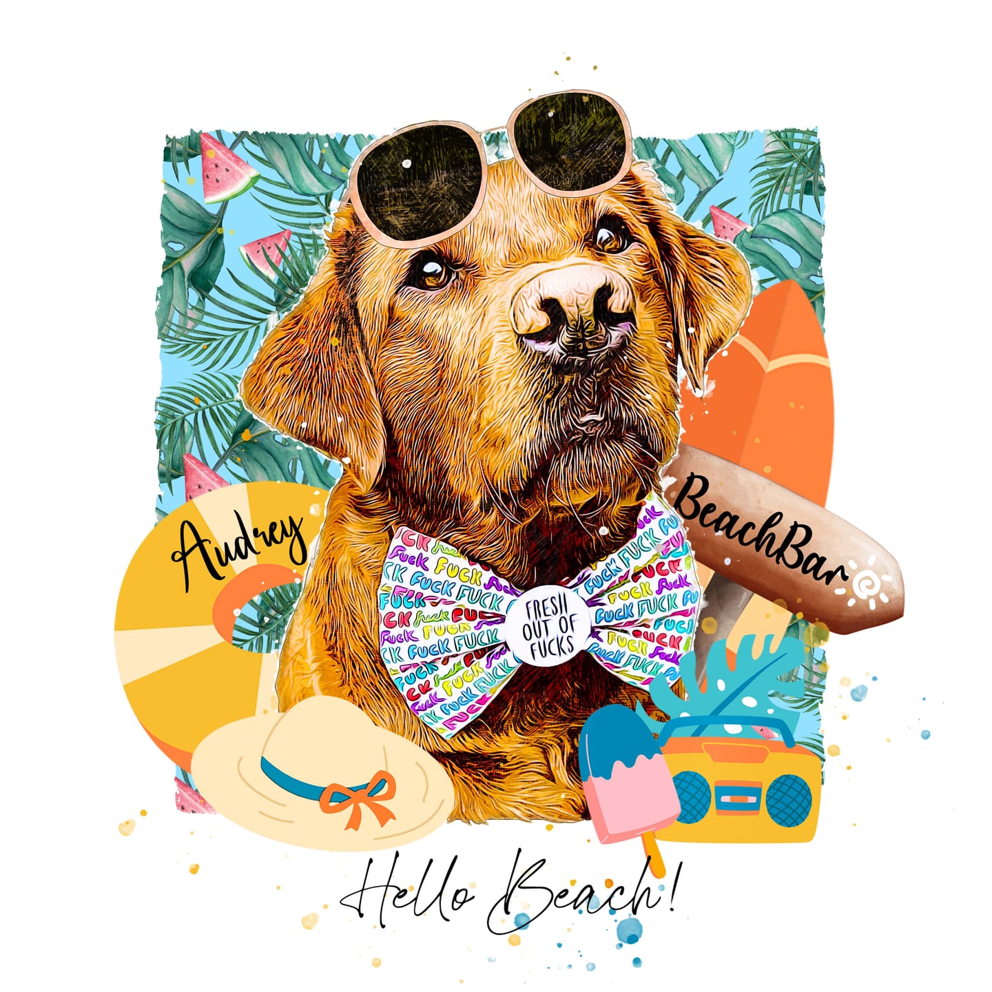 Customer photo review of Pet Pop Art - Summer 2024 (SC)
