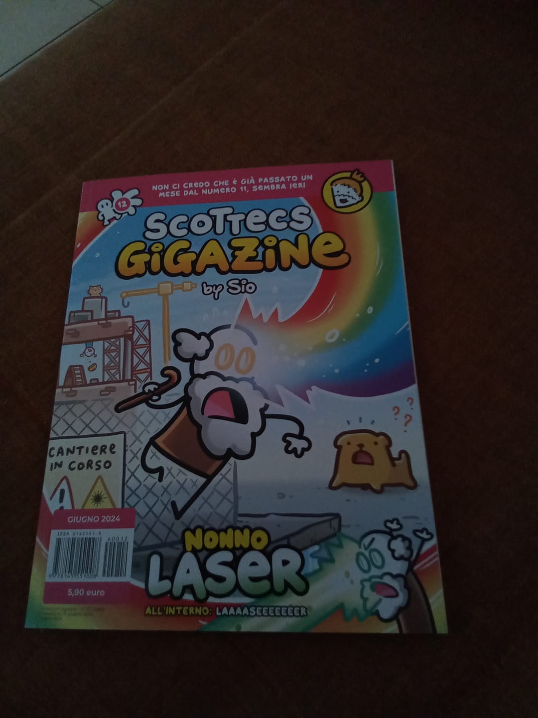 Customer photo review of Scottecs Gigazine 12 - Nonno Laser