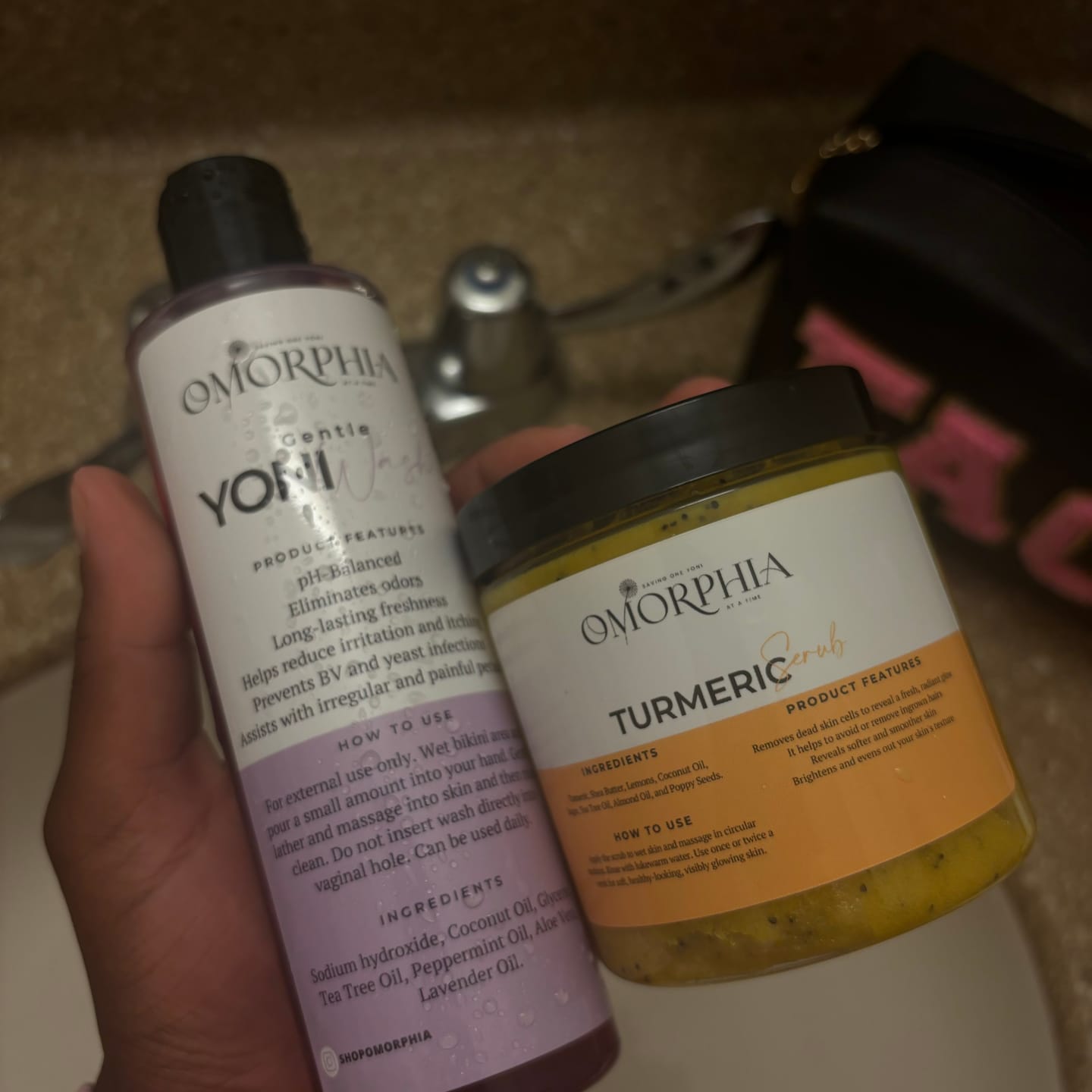 Customer photo review of Gentle Yoni Wash