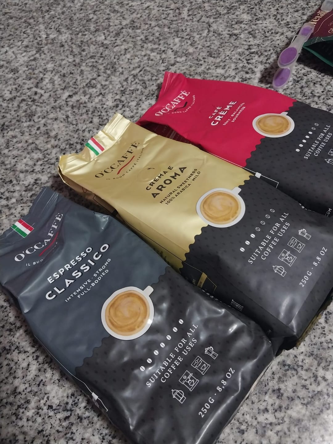 Customer photo review of Pack 3 Occaffe en Grano Entero 250grs