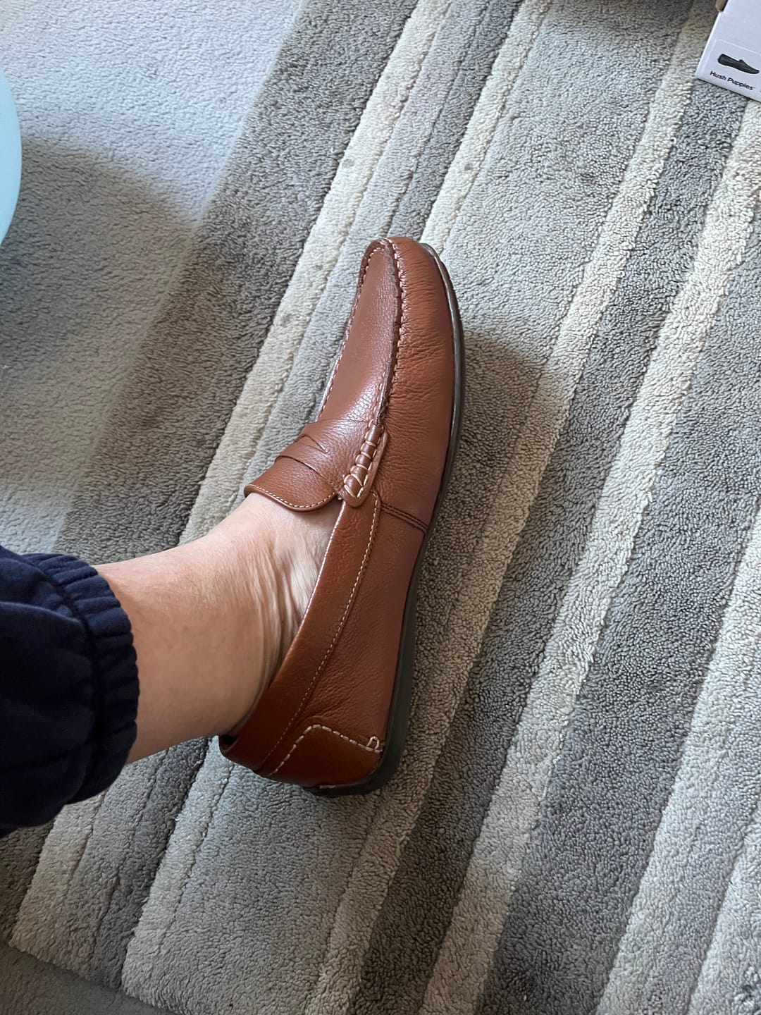 Customer photo review of Brown Roscoe Slip-On Loafers