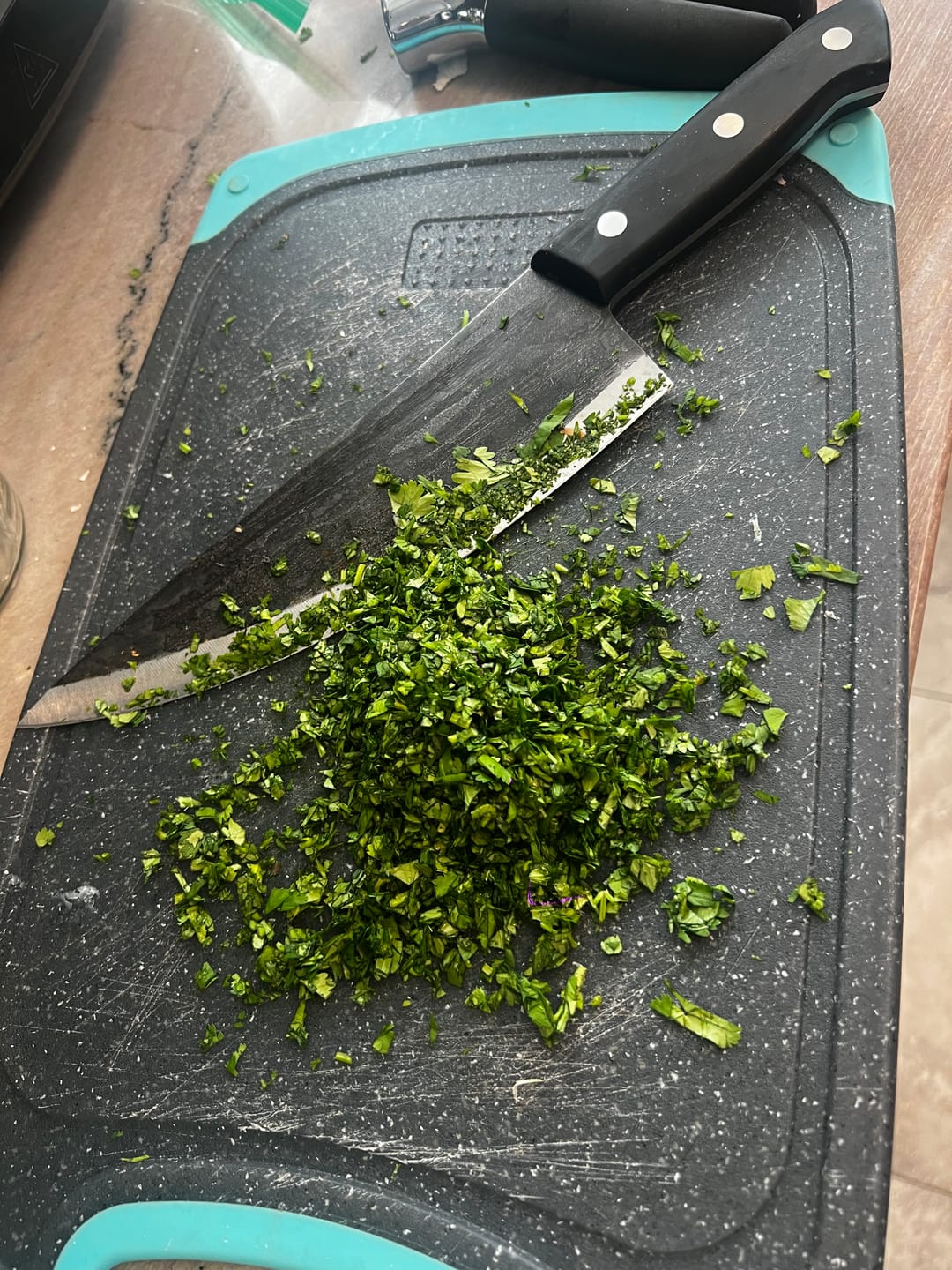 Customer photo review of The Melina Knife™