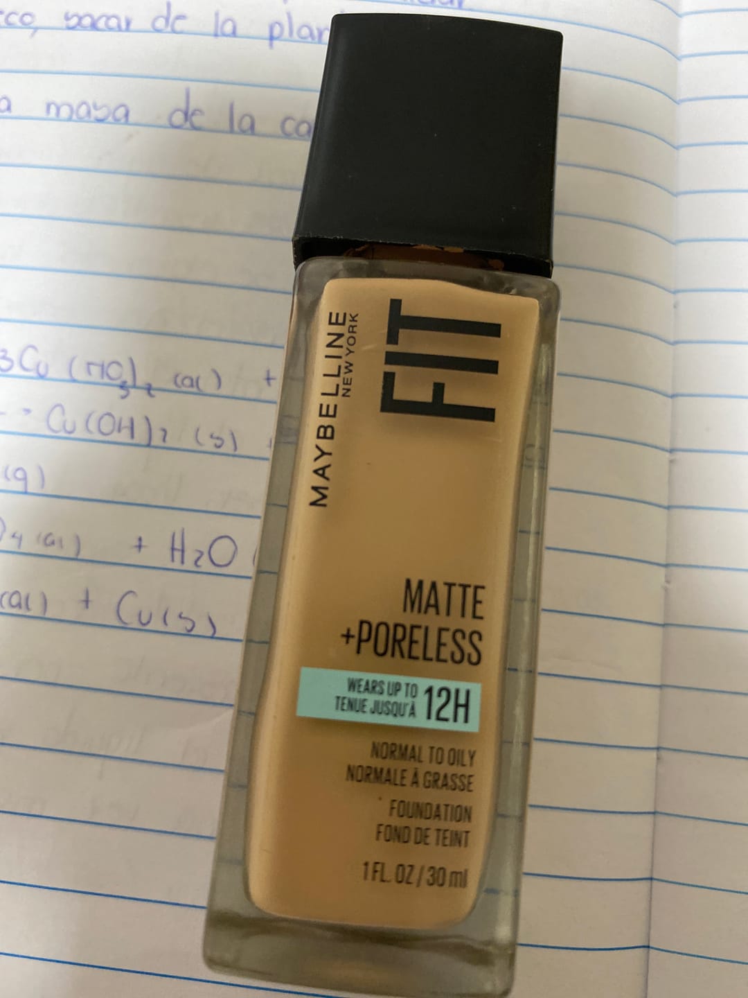Customer photo review of Fit Me Matte + Poreless Liquid Foundation 30ml