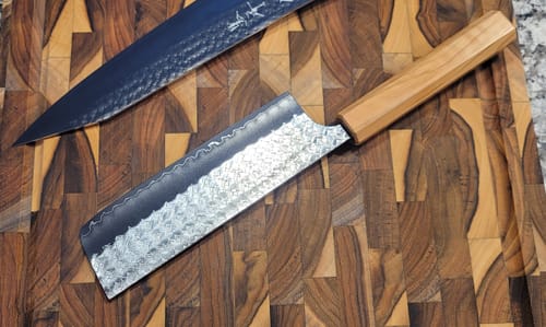 Customer photo review of Yoshimi Kato Minamo Nakiri 165 mm