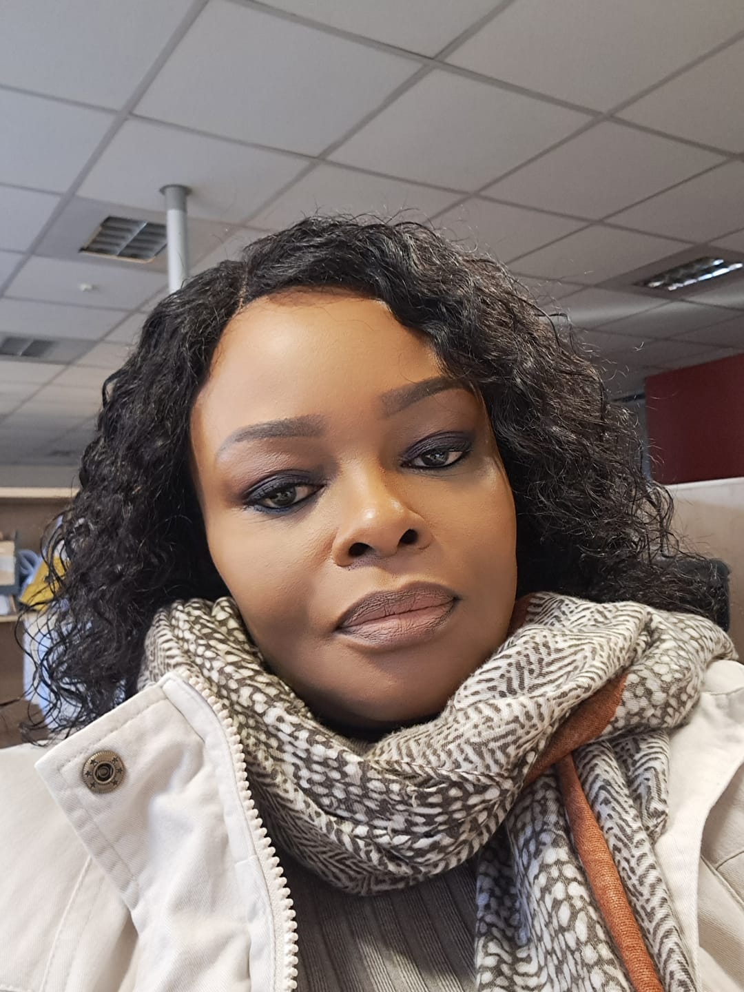 Customer photo review of Brazilian 4x4 Lace Wig - Water Wave 12"