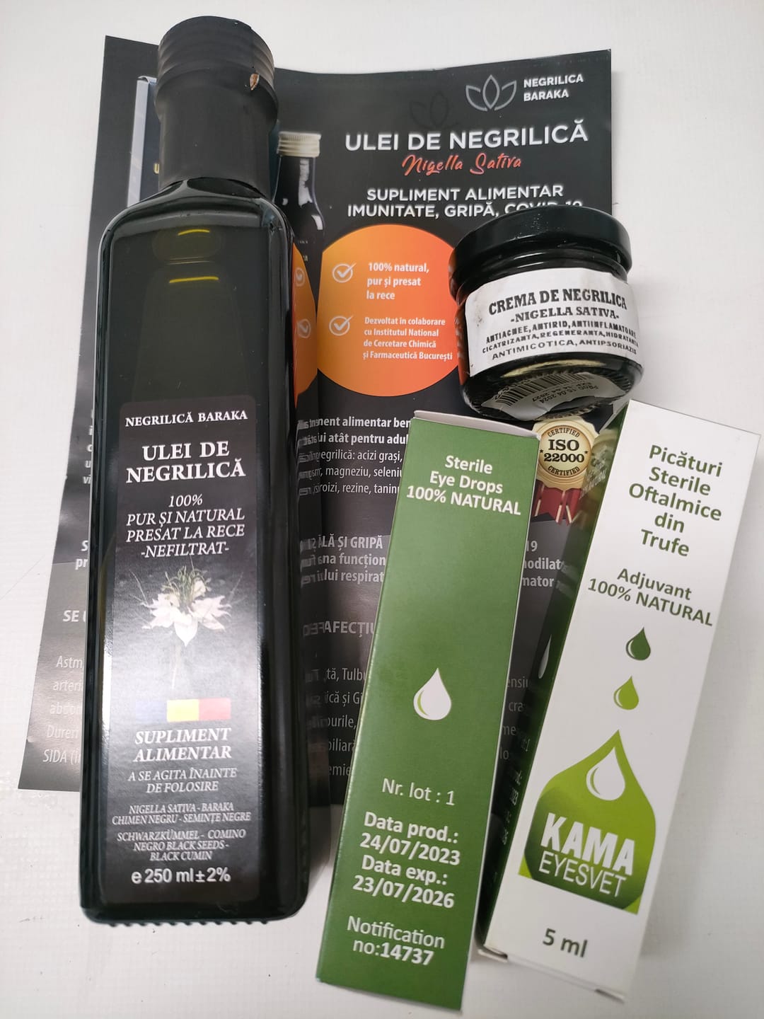 Customer photo review of Picături sterile oftalmice Kamaeyesvet 5 ml