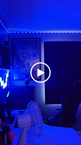 Customer video review of LED list rgb - Ljusslinga - Mer än bara tråkiga väggar