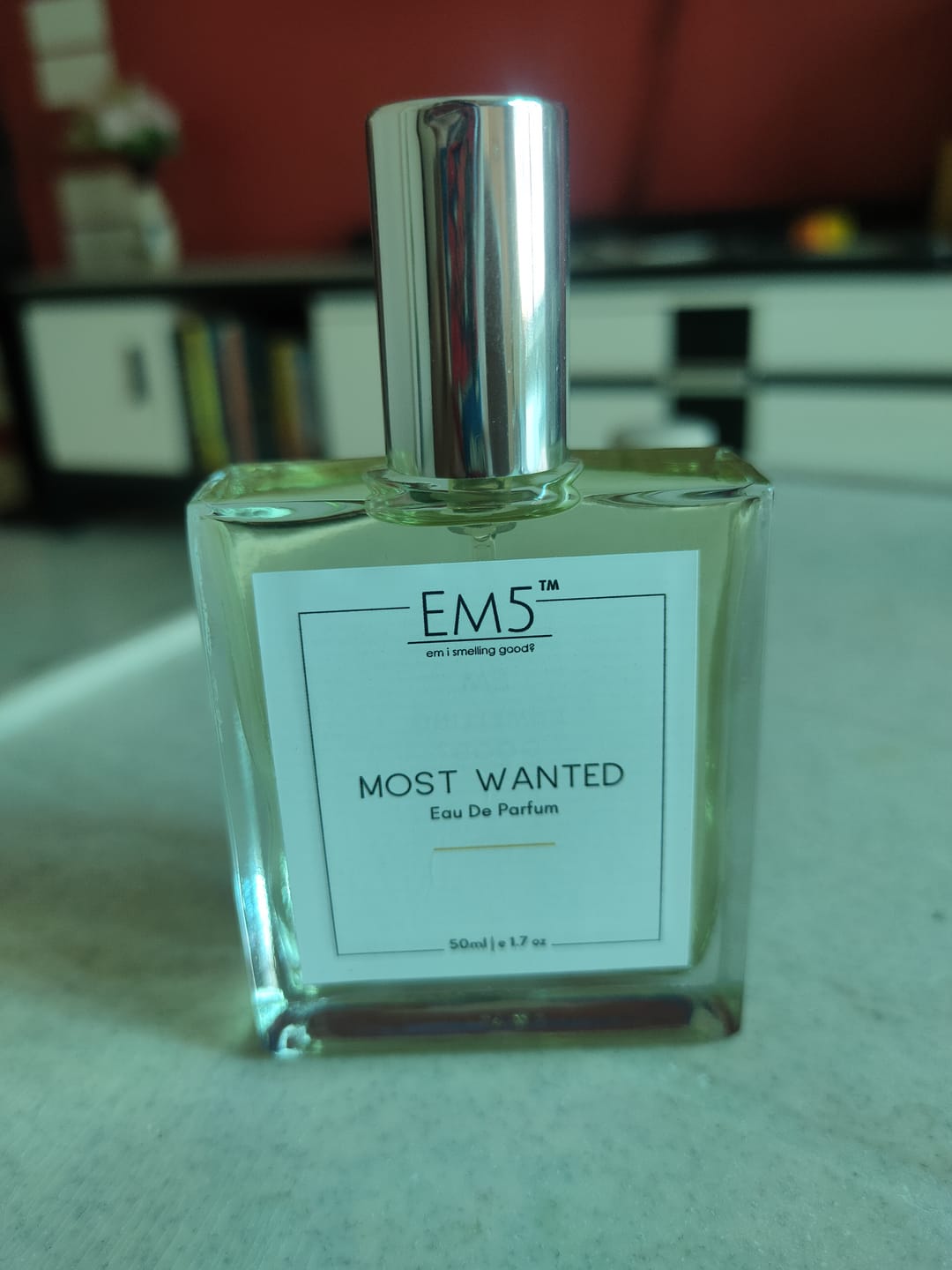 Customer photo review of EM5™ Most Wanted Perfume for Men | Eau de Parfum Spray | Vanilla Woody Warm Spicy Fragrance | Luxury Gift for Him | Sizes Available: 50 ml / 15 ml