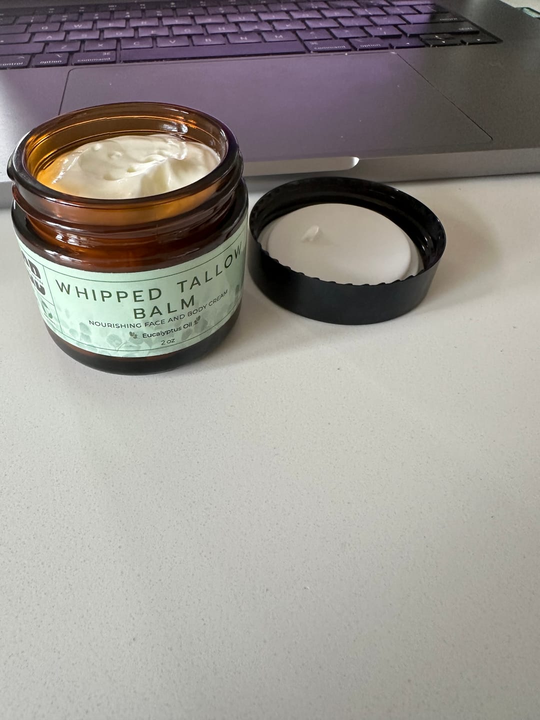 Customer photo review of Whipped Tallow Balm (Tea Tree) - 2 oz