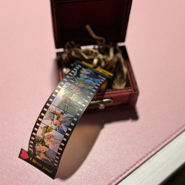 Customer photo review of Custom Drive Safe Film Roll Keychain For Your Love