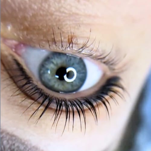 Customer photo review of LASH AND BROW LIFT 3 STEP SYSTEM