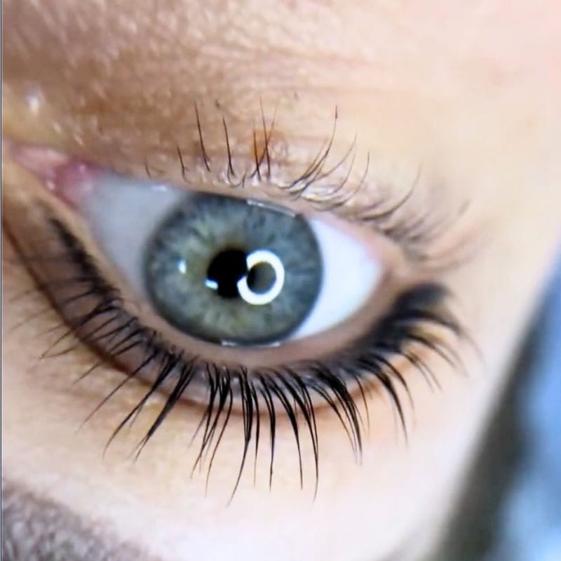 Customer photo review of LASH AND BROW LIFT 3 STEP SYSTEM