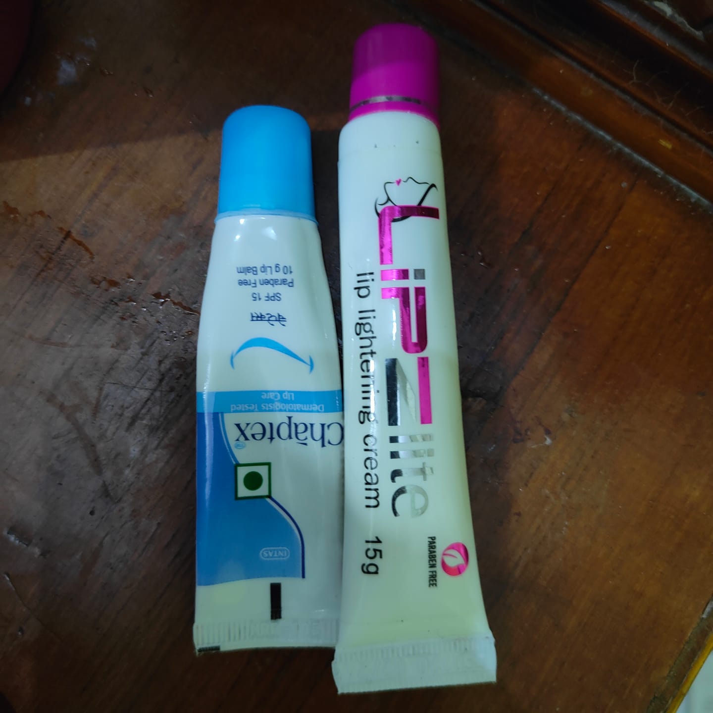Customer photo review of Lipzlite Lip-Lightening Cream