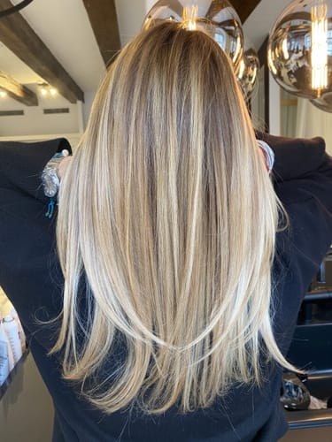 Customer photo review of STYLISHQUEEN - 2 in 1 Airstraight Haarglätter