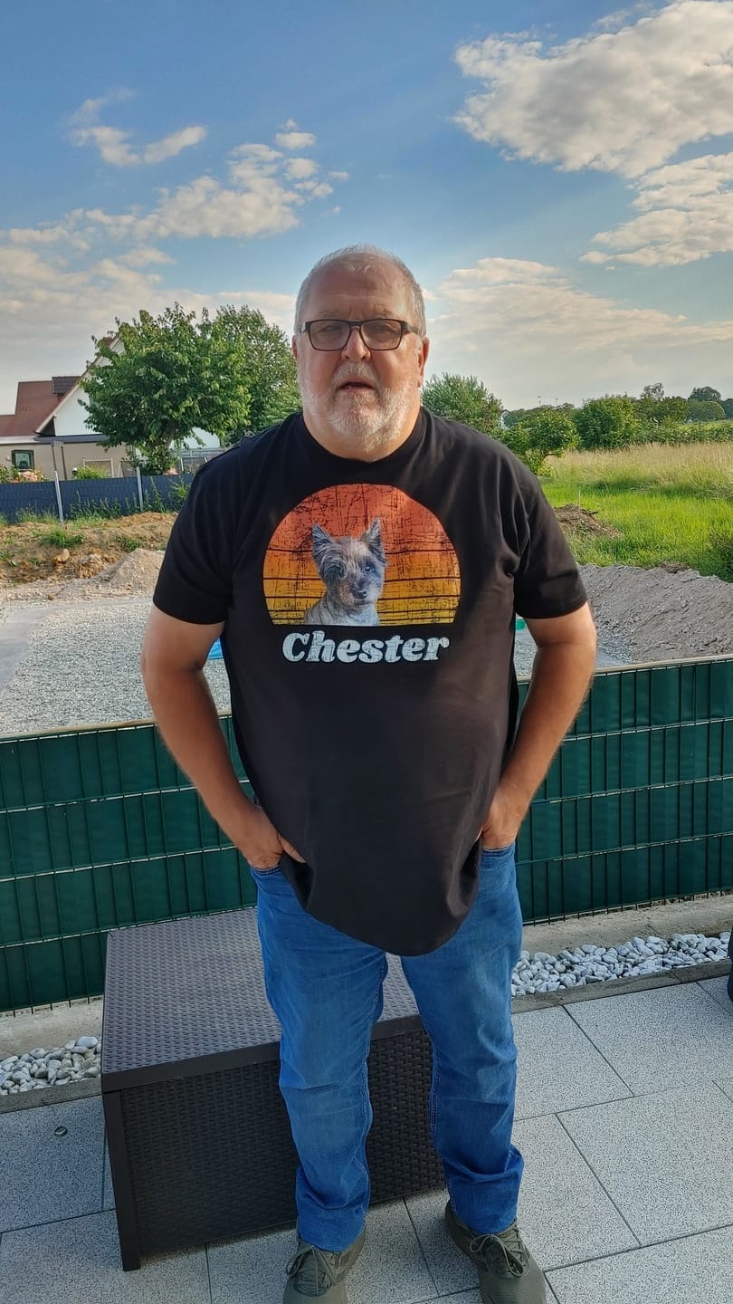 Customer photo review of Vintage - Individuelles T-Shirt