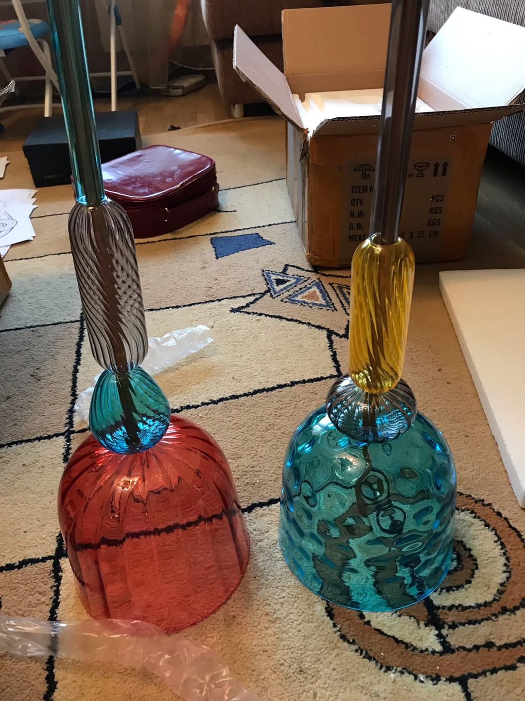 Customer photo review of Olivia Colorful Candy Pendant Light