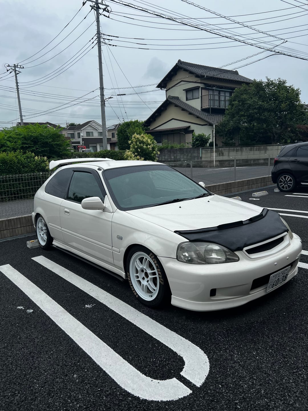 Customer photo review of DevSport Side Skirt Splitters (1996-2000 Honda Civic)
