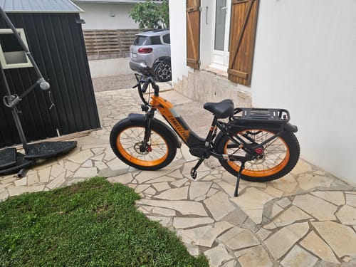 Customer photo review of Lankeleisi MG600 Plus 1000W Bafang Motor 26" Fat Bike All Terrain SUV E-Bike 48V 20Ah Samsung Battery