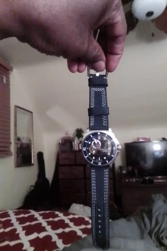 Customer photo review of ELEGANCE® P1736 Men Watch Automatic Mechanical Top Brand Sports Fashion Sapphire 200M Waterproof Wristwatch