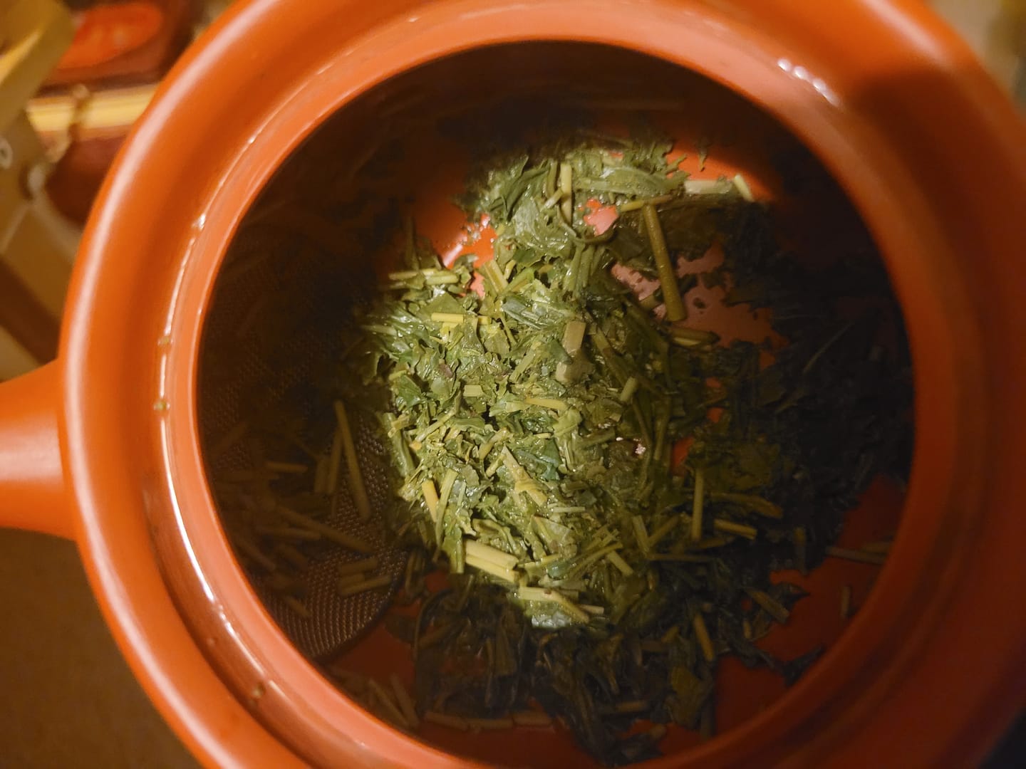 Customer photo review of Osada Japanese Kukicha Tea