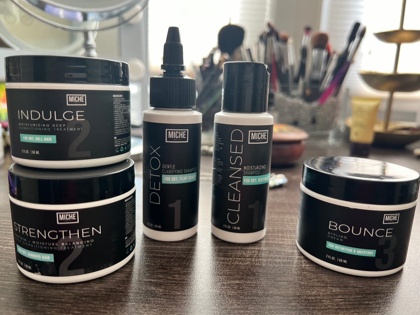 Customer photo review of INDULGE Moisturizing Deep Conditioning Treatment