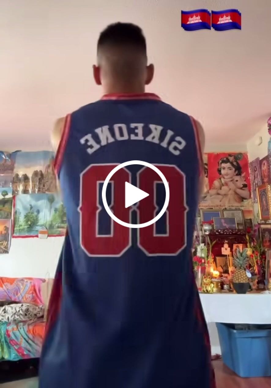 Customer video review of Cambodia Custom Basketball Jersey